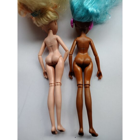 Mermaid High Dolls Finley & Oceanna Nude With Blonde & Blue Hair - Picture 9 of 9
